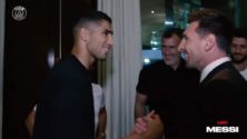 Vidéo : Revivez la rencontre entre Lionel Messi et Achraf Hakimi