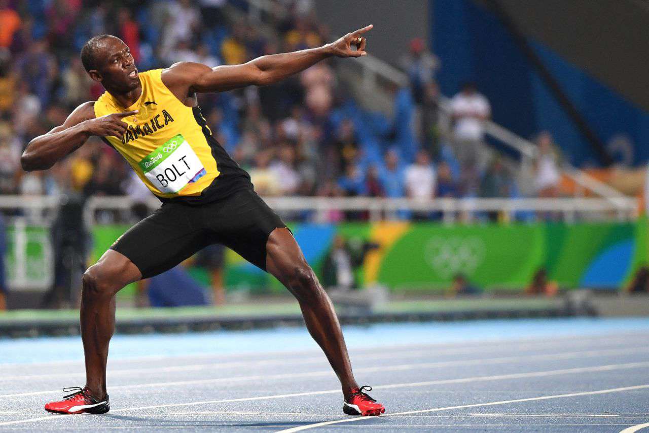 Quelle est la grande inspiration de Usain Bolt , l’homme le plus rapide