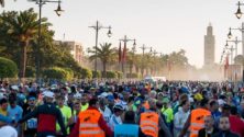 Retour du Marathon international de Marrakech