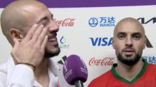 VIDÉO : Nordin Amrabet en larmes aux côtés de son frère après la qualif&rsquo; du Maroc