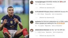 Maroc-France : Ils envahissent le compte de Mbappé pour lui demander de venger Cristiano