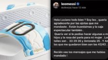 Le sympathique message de Leo Messi à un artisan de sandales argentin
