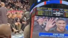 NBA : Ce bel hommage rendu à Achraf Hakimi au match des Nets (VIDÉO)