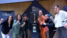 Le trophée de la Coupe du monde féminine est arrivé au Maroc