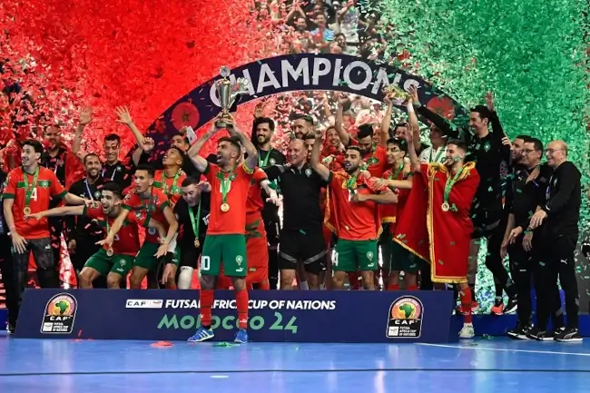 Voici le nouveau classement de l'équipe du Maroc Futsal