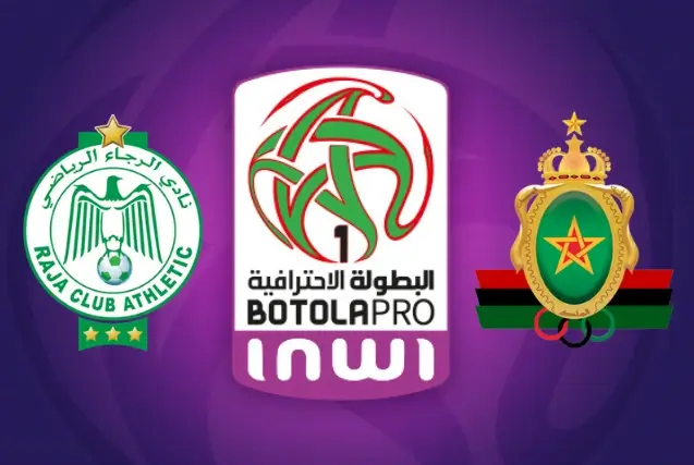 Le Raja de Casablanca prend la tête de la Botola Pro Inwi D1