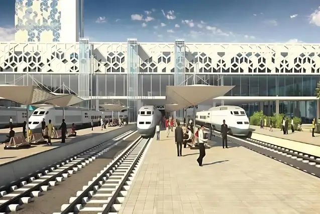 Gare de Hay Riad à Rabat : le compte à rebours avant la CAN 2025 est lancé !