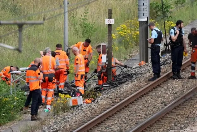 Sabotage Massif du TGV en France le jour de la cérémonie d'ouvertures des JO 2024