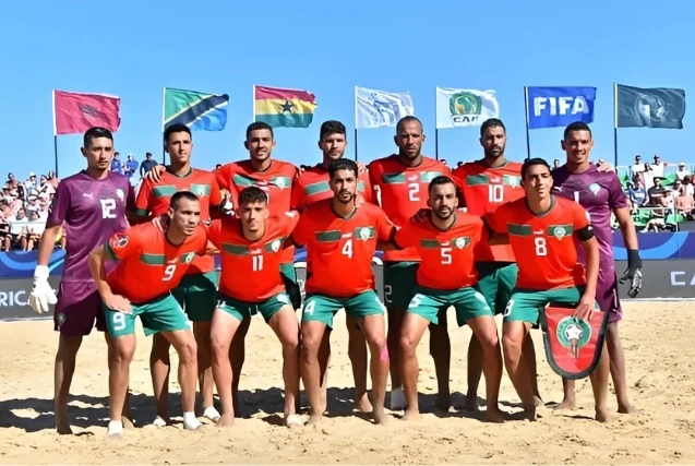 Le Maroc défie la Mauritanie en demi-finale de la CAN de beach soccer 2024