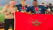 Luis Enrique et Achraf Hakimi : une image qui fait parler !