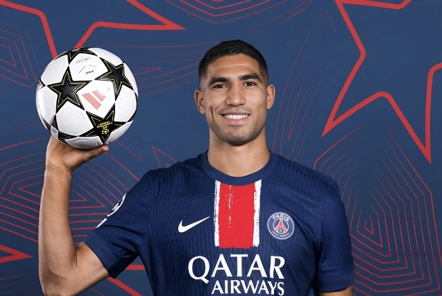 Achraf Hakimi en lice pour le trophée Marc-Vivien Foé 2025