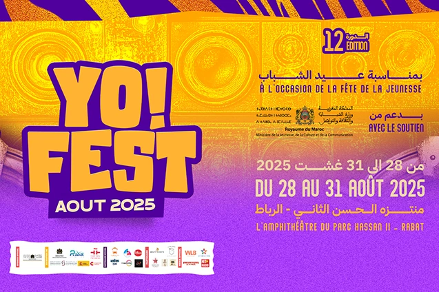 YO! FEST fait vibrer Rabat du 28 au 31 août 2025