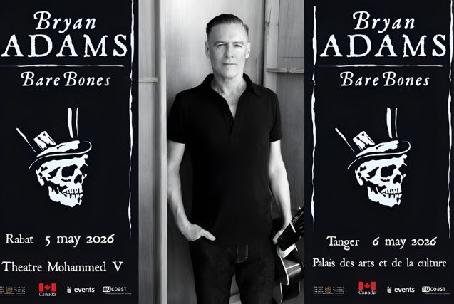 Bryan Adams en concert acoustique au Maroc