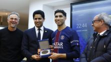 Achraf Hakimi fête ses 200 matchs avec le PSG (Vidéo)