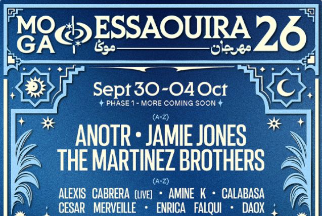 MOGA Festival 2026 fête une décennie avec un line-up XXL à Essaouira