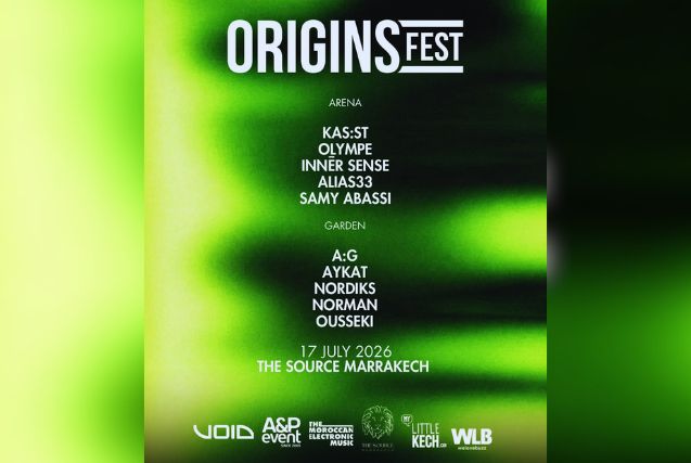 Origins Summer Marrakech 2026, le rendez-vous Electro incontournable de l'été