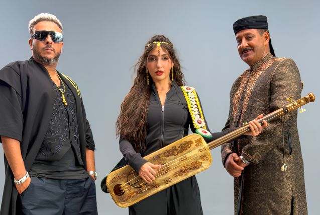 Nora Fatehi, Hamid El Kasri et Mohcine Tizaf préparent un clip aux couleurs gnaoua