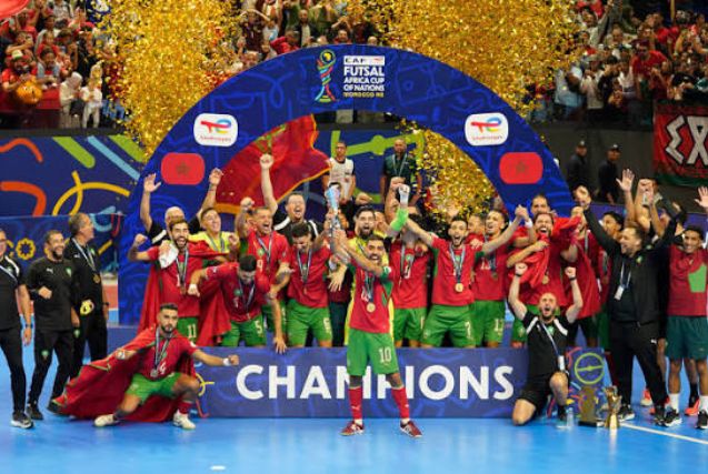 CAN futsal 2026 : le Maroc écrase l’Angola et s’offre un quatrième sacre continental